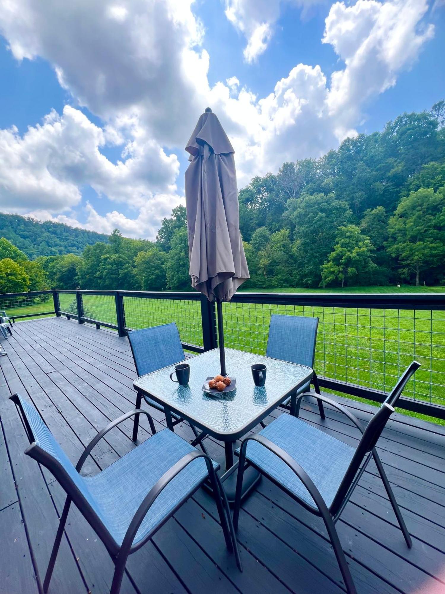 Firefly Fields 2-Acres With Guest House, Game Room, Mountain & River Views سيفيرفيل المظهر الخارجي الصورة
